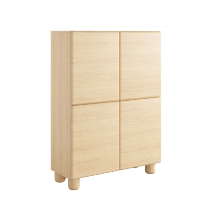 Komoda 100 cm 4-drzwiowa LUGO dąb vicenza